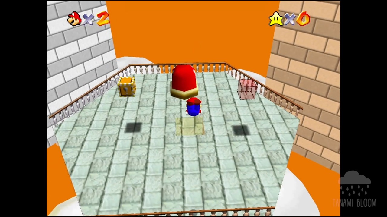Super Mario 64 - Liminal Dream | Cap Locations