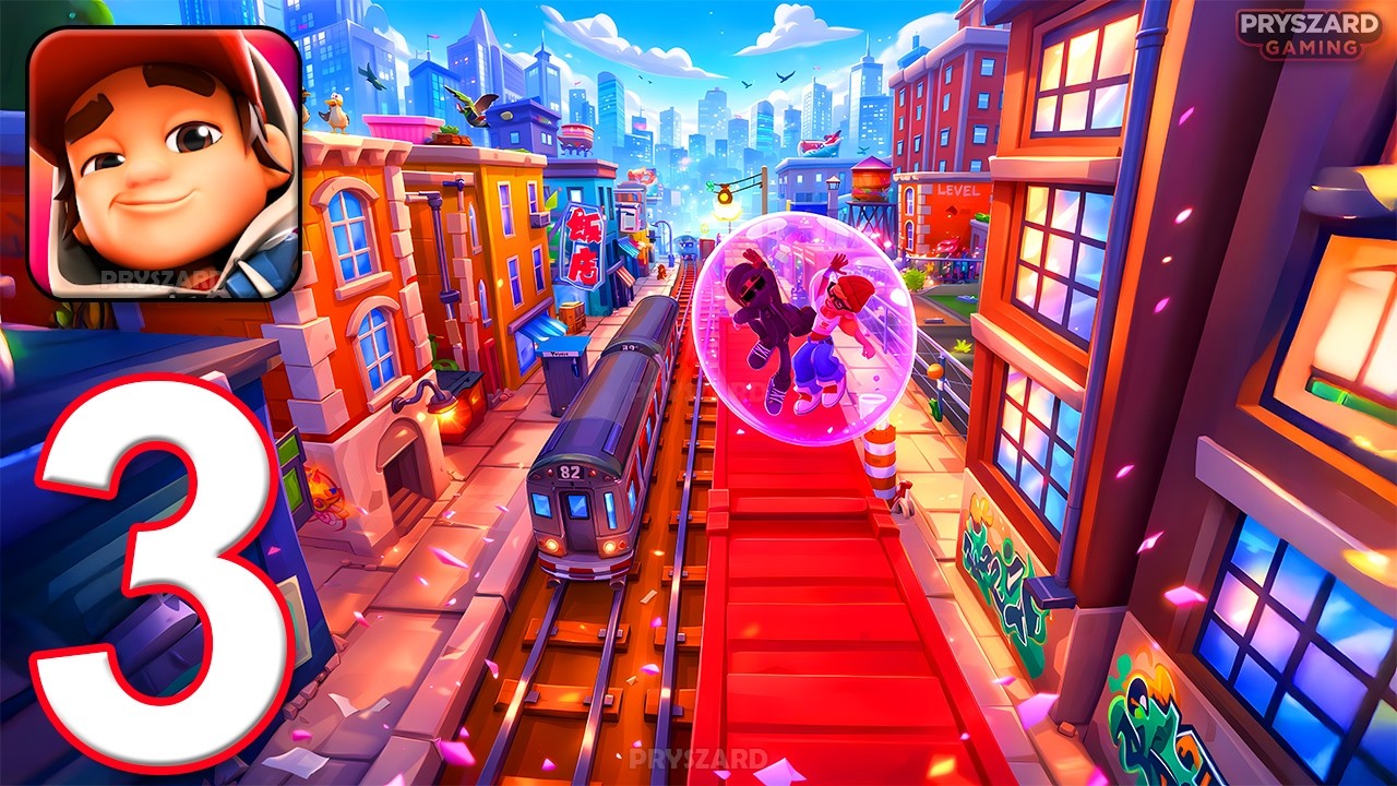 Subway Surfers City - Gameplay Walkthrough Part 3 - New Jake Skin (iOS, Android)