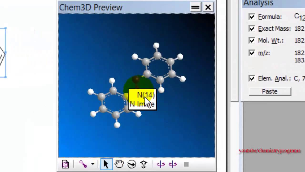 chemdraw chem3d