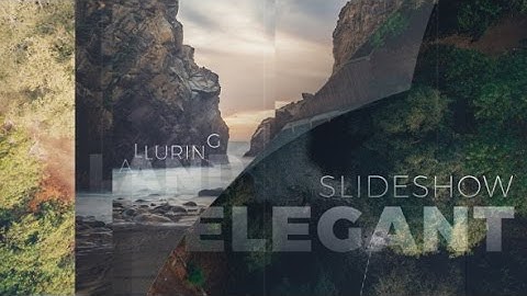 After Effects Template: Elegant Slideshow