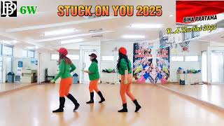 Download Lagu STUCK ON YOU 2025-Line Dance|Bina Pratama| chor: Suzie Wong(UK)|April 2025||Beginner|Stuck On You-3T MP3