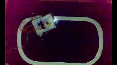 Line follower Robot using 8051