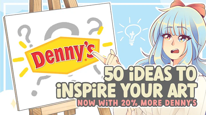 50 Ideas for YOUR ART! (Now with 20% more Denny's) || SPEEDPAINT + COMMENTARY