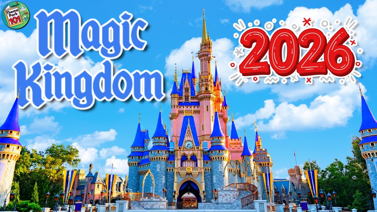 Magic Kingdom RIDES & ATTRACTIONS - 2026 - Walt Disney World