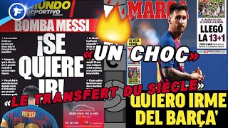 Le monde du football secoué par l'annonce choc de Lionel Messi | Revue de presse