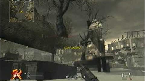 COD 5 WAW Under Downfall Glitch Funny