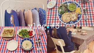 【vlog #3】ムーミンの洋服コレクション/おしりパン/北欧料理/編み物