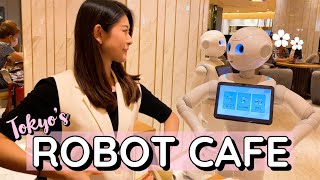 I Went To a Robot Cafe in Tokyo, Japan 🤖☕️ Pepper Parlor in Shibuya