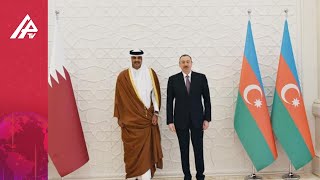 Azərbaycan Prezidenti İlham Əliyev Qətər Əmirini Təbrik Edib Apa Tv