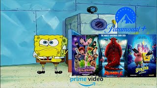 Spongebob Portrayed by Animated Film Sent to Streaming\/DVD instead of Theaters or Cable TV