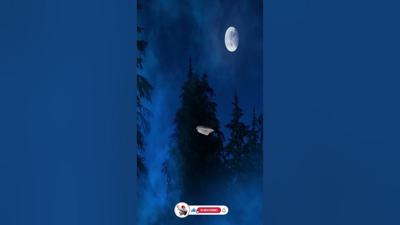 Ghost appeared on the full moon night  😱😨