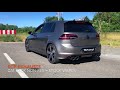 Volkswagen golf r mk7  rcp exhausts  catback exhaust