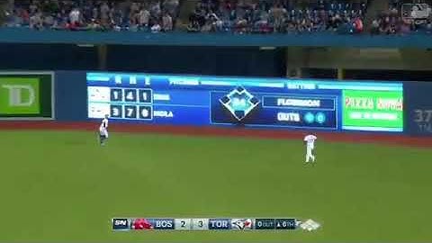 Kevin Pillar diving catch to rob Mookie Betts