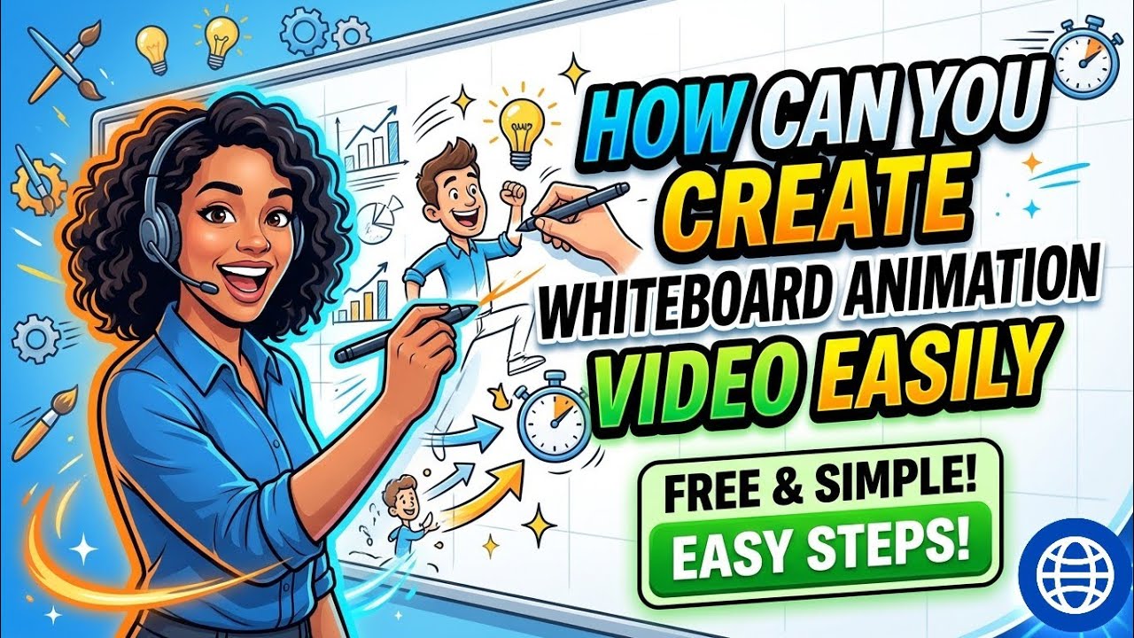 How Can You Create a Whiteboard Animation Video Easily - YouTube