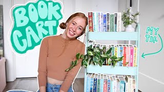 Build & Organize My Book Cart With Me!✨(TBR Cart)