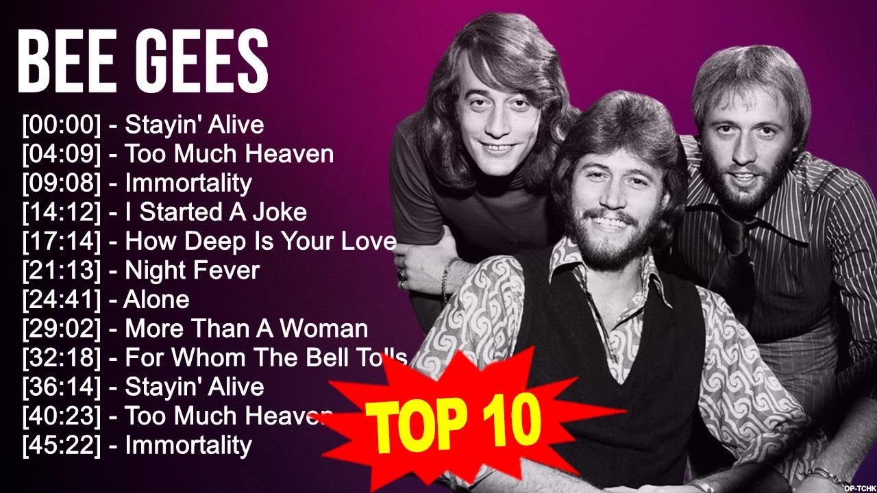 B e e G e e s Best Songs 🌻 70s 80s 90s Greatest Music Hits 🌻 Golden ...