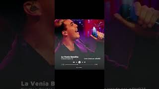 Cristian Castro cantando La Venia Bendita de Marco A.  Solis #shorts #iacover #cristiancastro