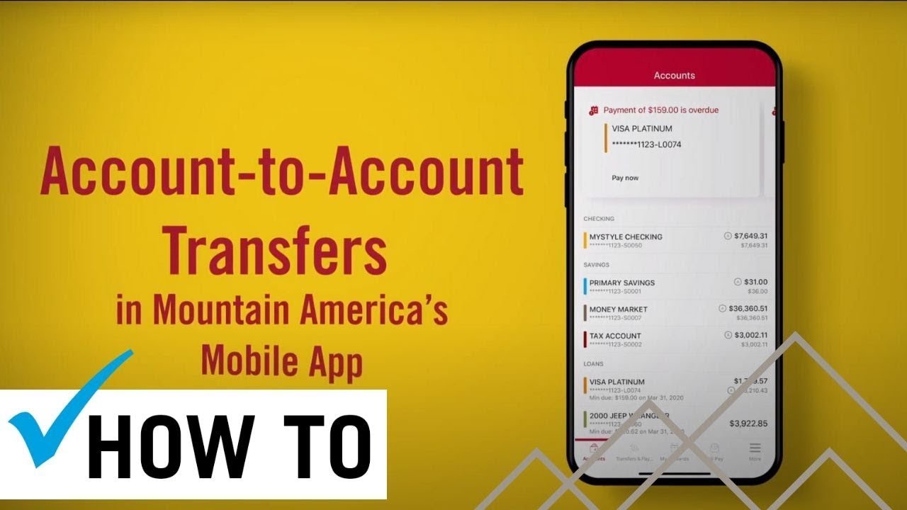 How Do I Transfer Money From Mountain America To Another Bank?