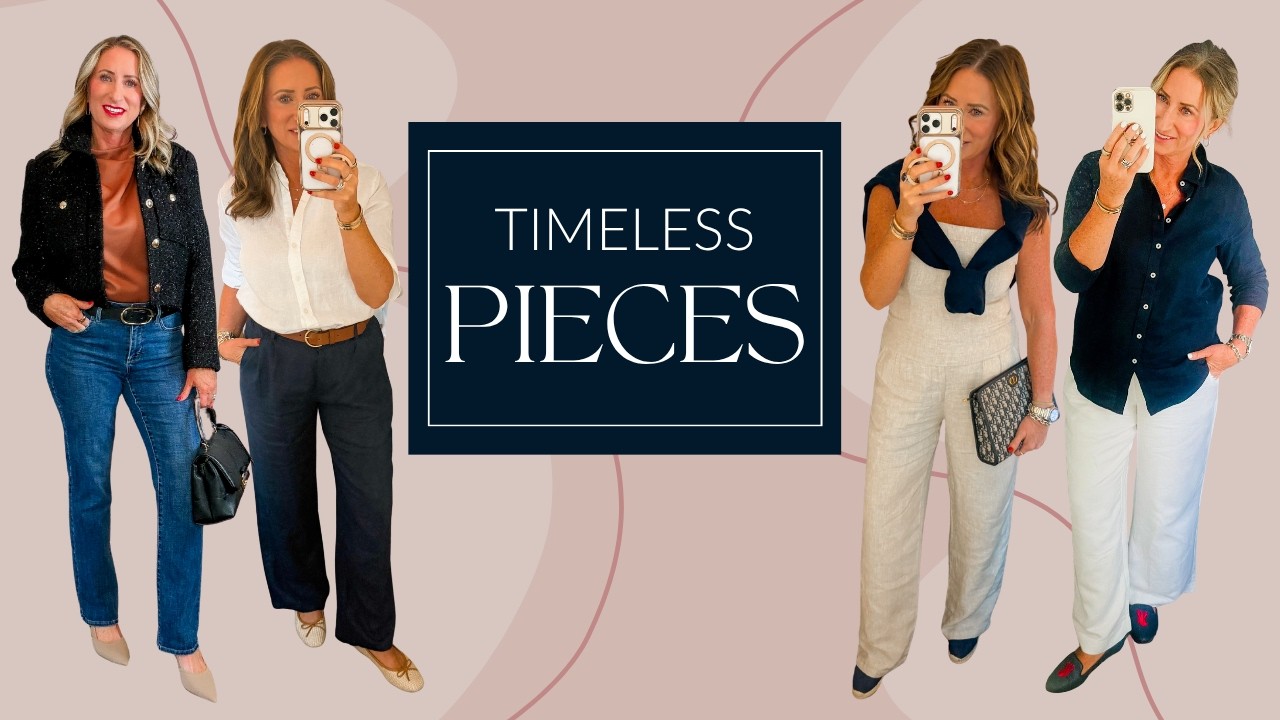 8 Timeless Pieces to Wear No Matter The Season for Women Over 50