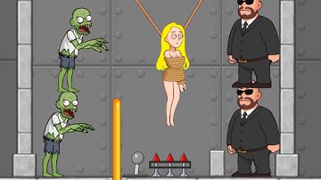 Puzzle Spy pin pull puzzle game | save the girl android, ios gameplay part 22