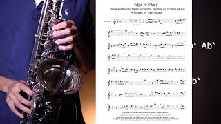 how to play edge of glory solo