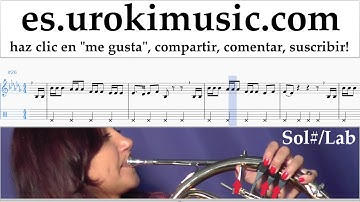 Como Tocar Trompa Charlie Puth - Attention Tablatura Parte#2 um-i927