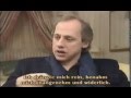 Capture de la vidéo Notting Hillbillies (Mark Knopfler) - Swiss Tv Interview 1990