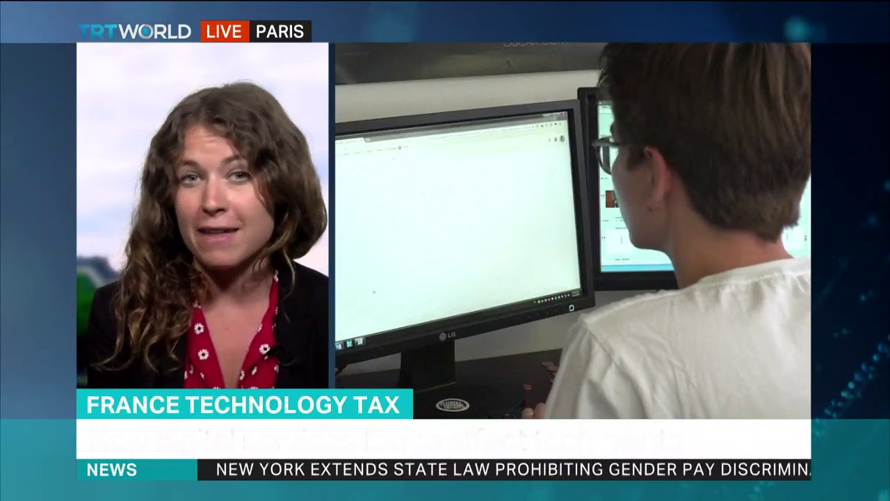 French govt says it has a sovereign right to impose taxes newspaper mockup