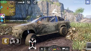 Offroad Mudding With Toyota Pickup Truck | Offroad Adventure (By Ararat Games) Android Gameplay HD screenshot 2
