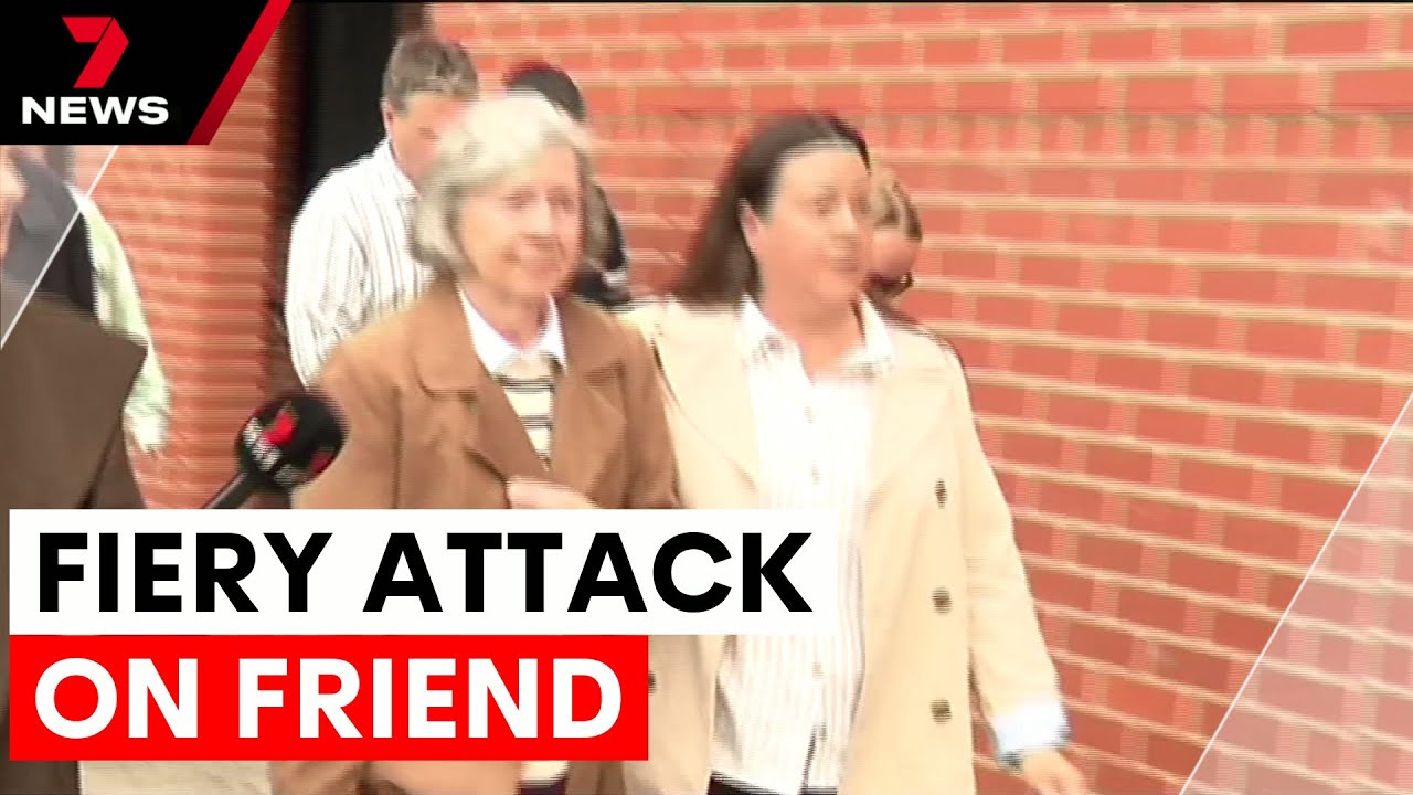 Woman jailed for setting friend on fire | 7NEWS - YouTube