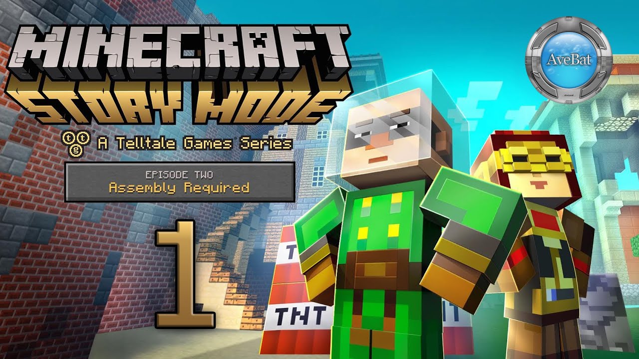 Minecraft Story Mode Episode 2 part 1 Boomtown - YouTube