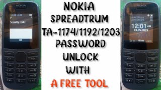 NOKIA SPD TA-1174 PASSWORD RESET