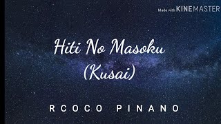 Hiti Noh Masoku - Male (Karaoke Versi Piano)