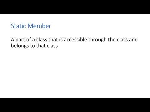 Understanding difference between class and instance members