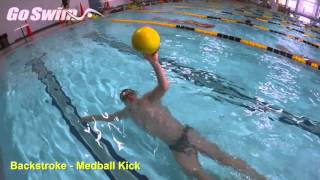 Backstroke - Medball Kick