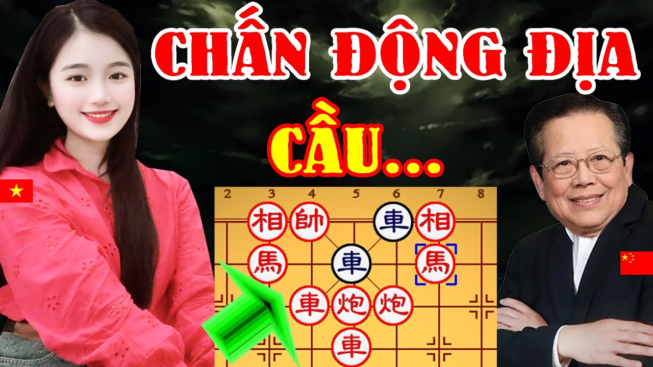 🔴 CỜ TƯỚNG | CHUNG KẾT LÁU CÁ ĂN XE DÍNH ĐÒN HIỂM ÁC CỦA EM GÁI VIỆT