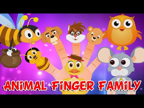 Animal Finger Family Collection