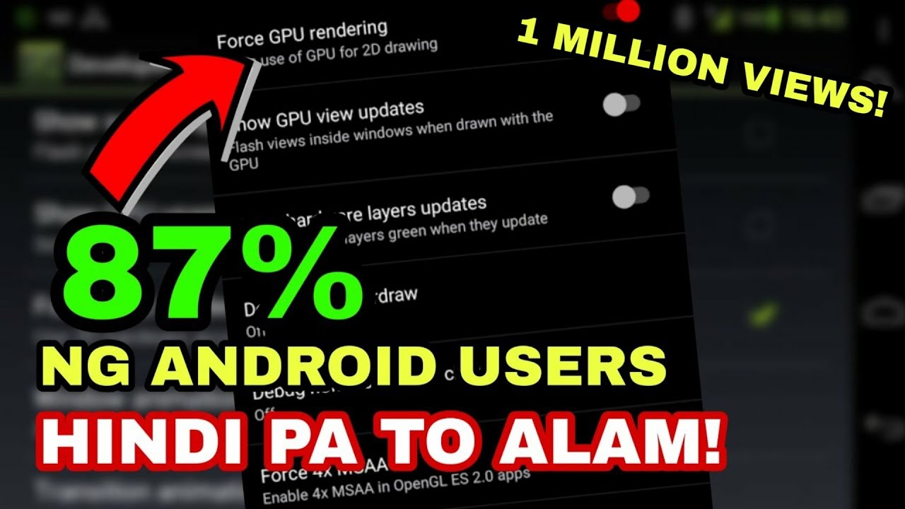 Ready go to ... https://youtu.be/xinuNc5EIqQBEST [ GOODBYE LAG! Boost and Optimize ang Performance ng Android Device Mo!]