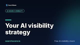 AI Visibility Strategy A Simple Framework for 2026