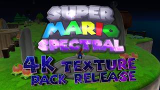 Super Mario Spectral & Original SMG2 - 4K Texture Pack RELEASE (Download Link in Description)