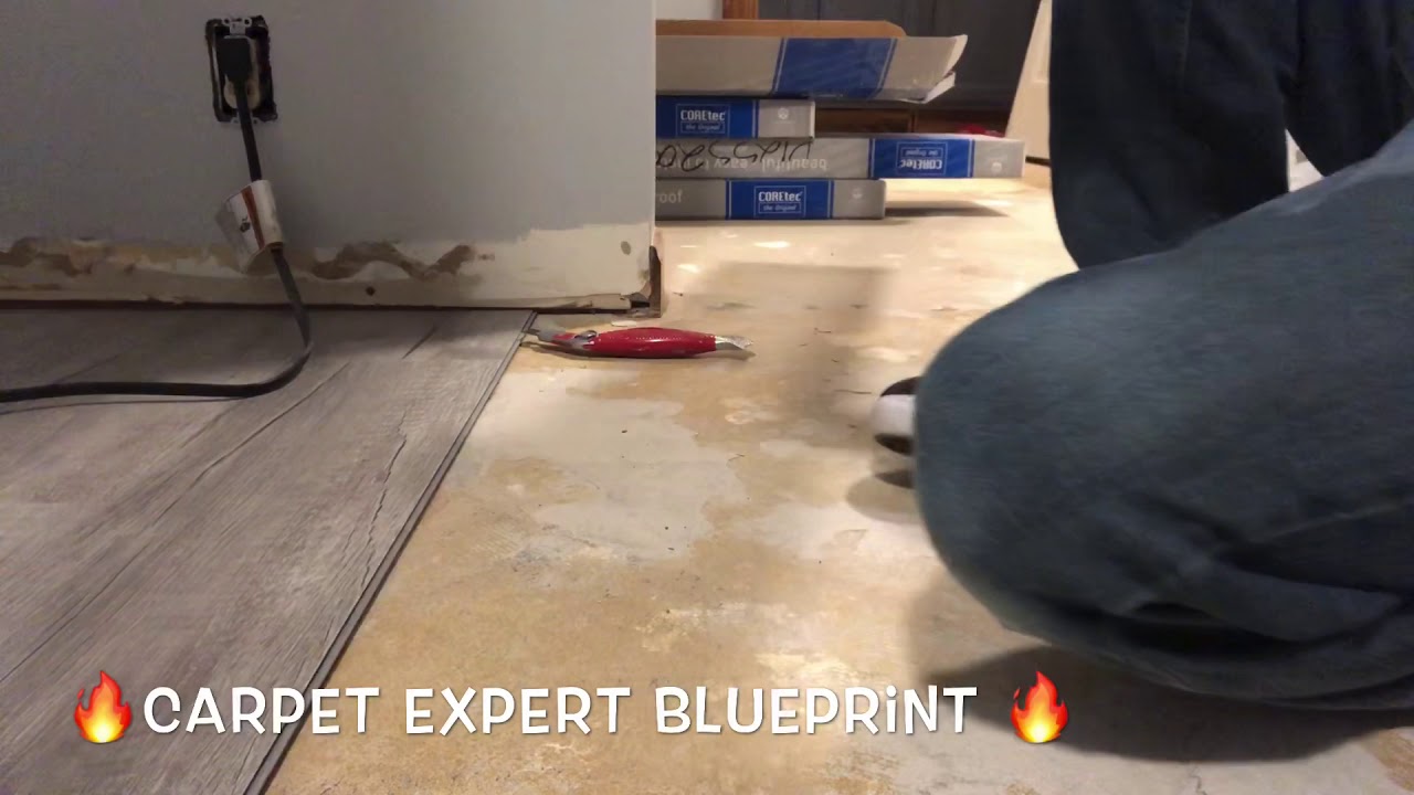 🔥Vinyl Plank Flooring 🔥 How To Cut Round Doors YouTube
