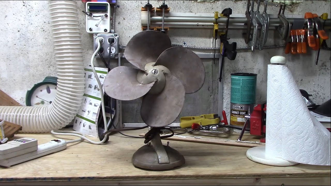 Antique Samson "Safe Flex" Table Fan- Initial Overview