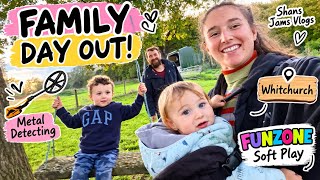 A Family Day Out! 🧲 Metal Detecting, Whitchurch & Soft Play | Family Vlog screenshot 2
