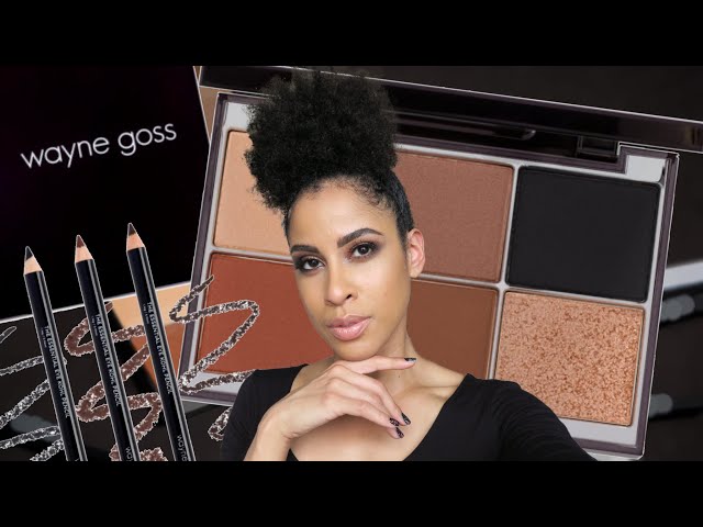 WAYNE GOSS//Imperial Topaz Eyeshadow Palette + Essential Eye Kohls- 1st Impresh + Demo | kinkysweat