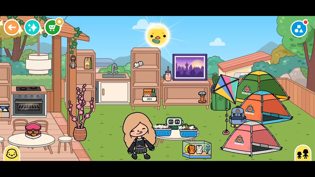 Рум тур на мой дом в токе боке 