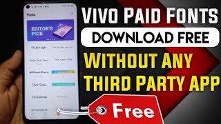 Download Vivo Paid Fonts | Vivo Paid Fonts Apply Free | Vivo Paid Fonts Download Free & Apply Free screenshot 3