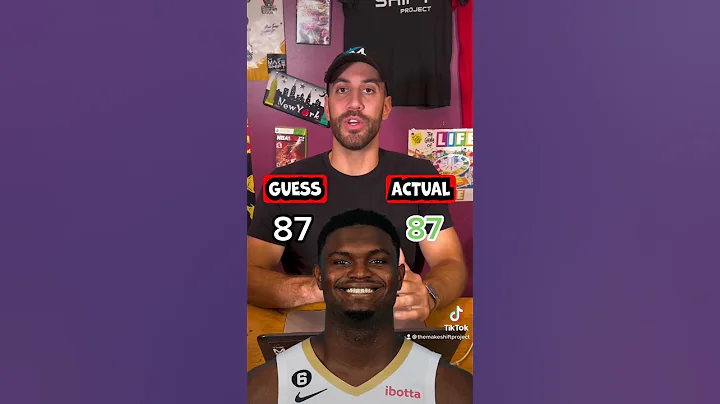 What’s Zion’s 2k Rating?? Did You Get Any Right? #2k #nba #sports #zionwilliamson #lameloball