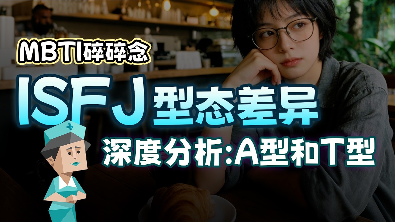 深度分析：ISFJ A型和T型的差异，T 真的比 A 型脆弱吗？答案可能让你沉默【MBTI 碎碎念】
