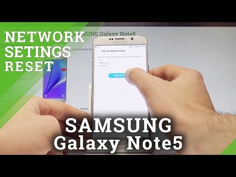 SAMSUNG Galaxy Note5 SAMSUNG Galaxy Note5-네트워크 연결을 수정하는 방법