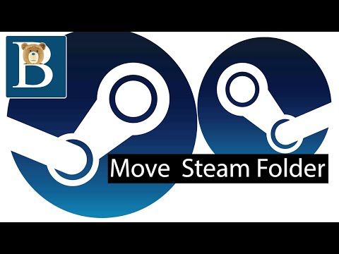 Move steam Folder to another disk or location
